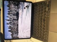 CS1948/2025 DARK GREY APPLE LAPTOP WITH WHITE PEN